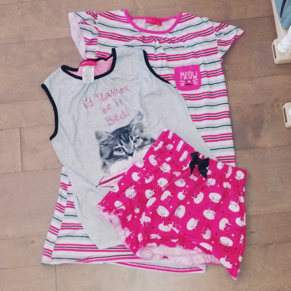 3-piece pajama set for girls